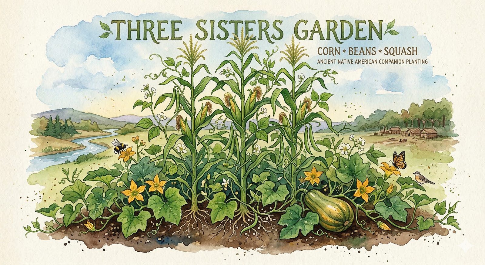 Three Sisters Garden